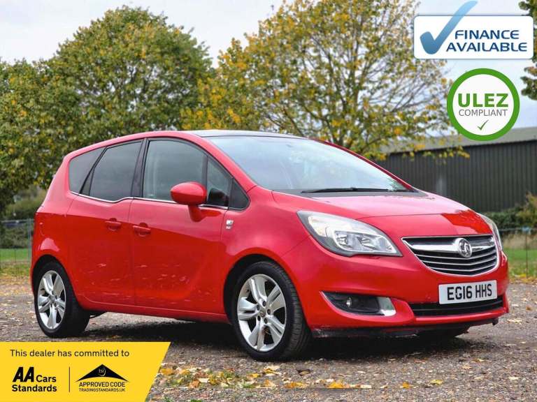 2016 Vauxhall Meriva 1.4i Turbo SE Auto Euro 6 5dr MPV Petrol Automatic