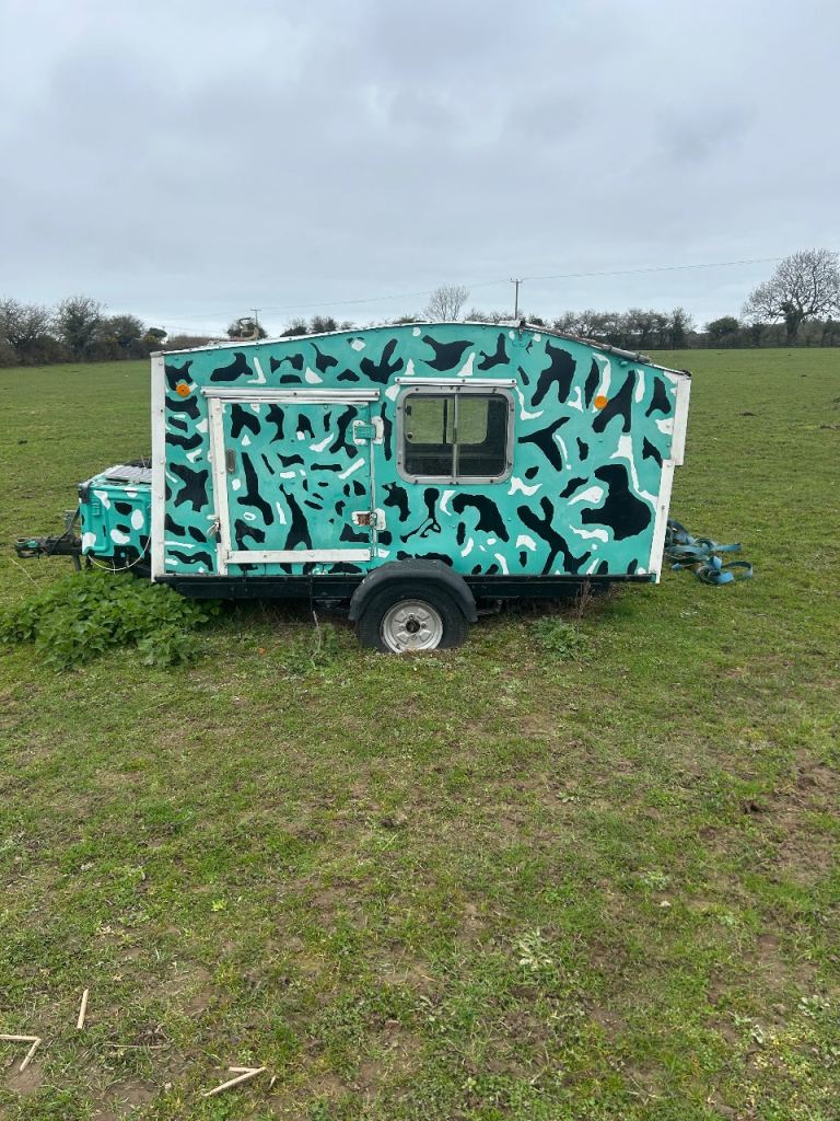 Camouflage trailer 