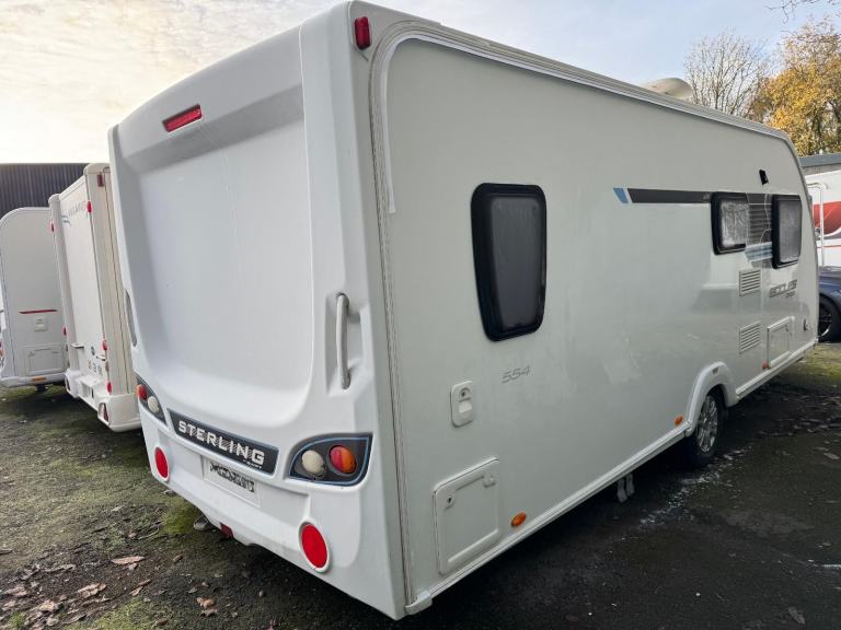 ⭐️ 2013 STERLING ECCLES SPORT 554 ⭐️ FIXED BED 4 BERTH ⭐️ LARGE SOLAR PANEL ⭐️