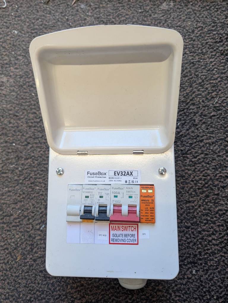 Garage/Shed consumer unit