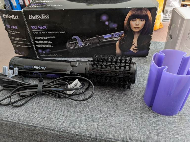BaByliss Big Hair rotating hot‑air brush For Sale