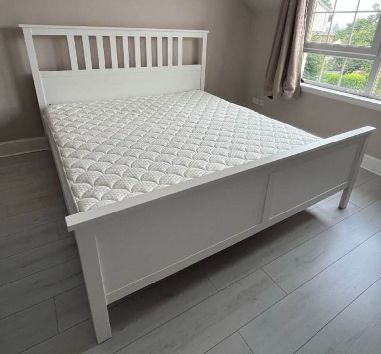 IKEA Super king Bed with Mattress