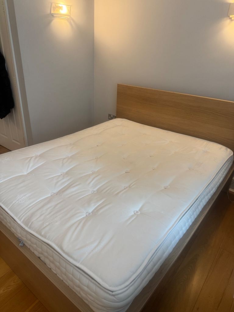 £20 – King Size Bed Frame + Mattress – Collection Only
