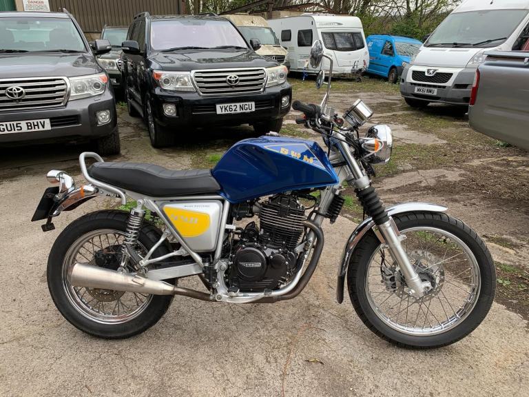 2017 SWM GRAN TURISMO 440cc SINGLE CLASSIC MOTORCYCLE (3.400 MLS) HONDA CB400