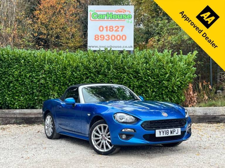 2018 18 FIAT 124 1.4 MULTIAIR LUSSO CONVERTIBLE 2DR PETROL EURO 6 