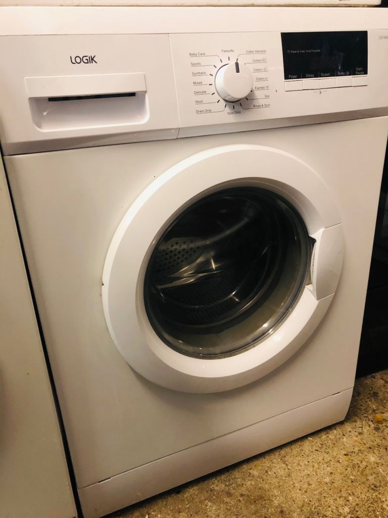 🚚 Logik 8KG load washing machine with big drum size can deliver £120