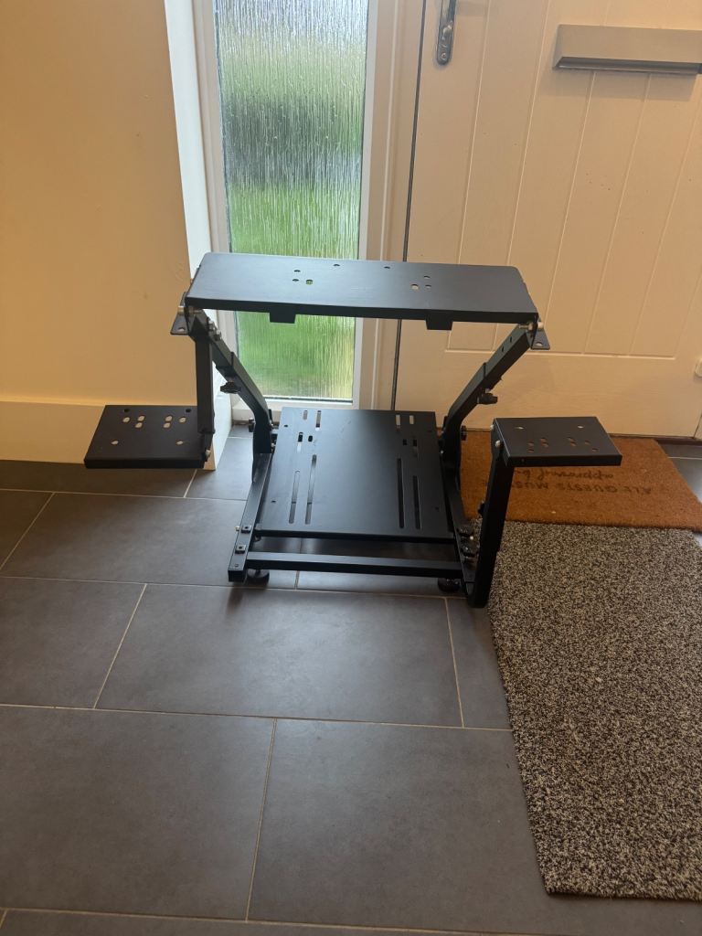 Gaming steering wheel stand 