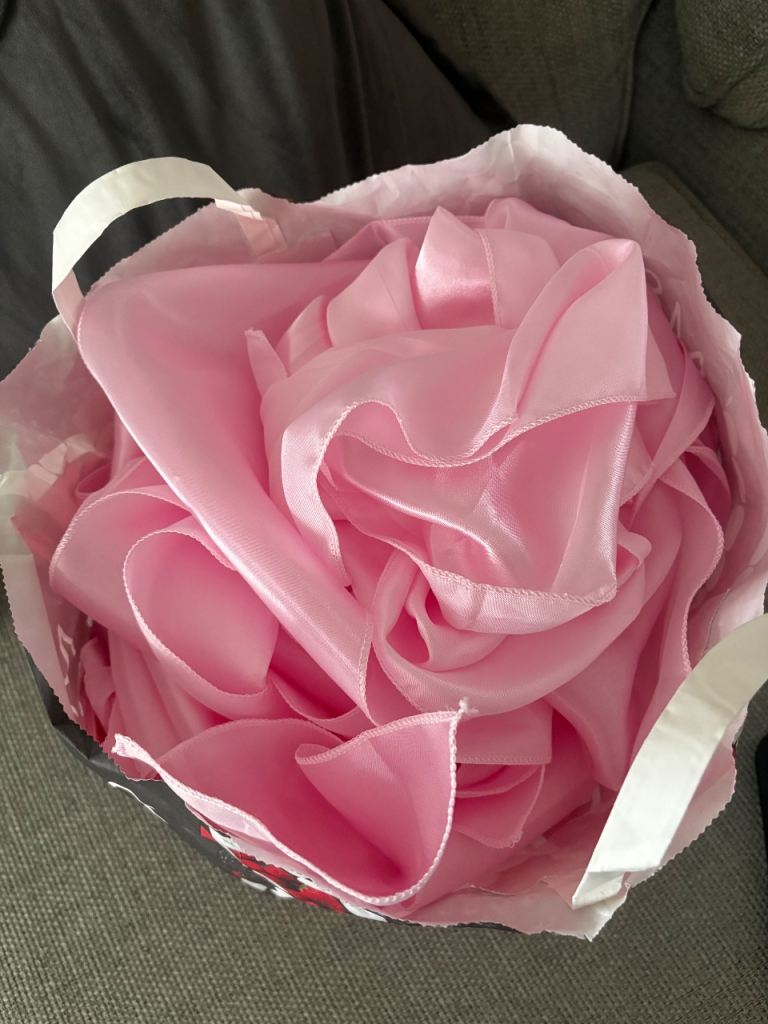 Pink Clair sashes x50