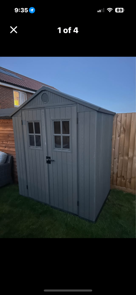 Keter Shed with Windows