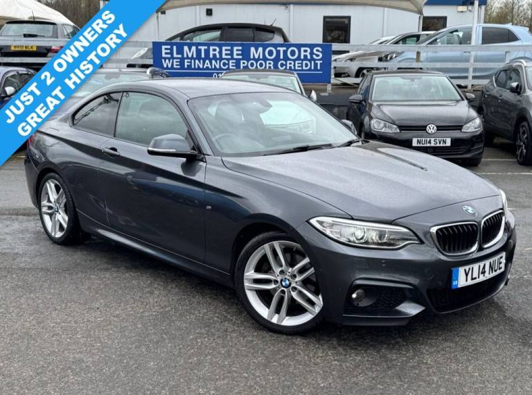 2014 BMW 2 Series 220D, 2.0 Turbo Diesel, M Sport, 2 Door Coupe, Manual, Euro 6. Coupe Diesel Manual