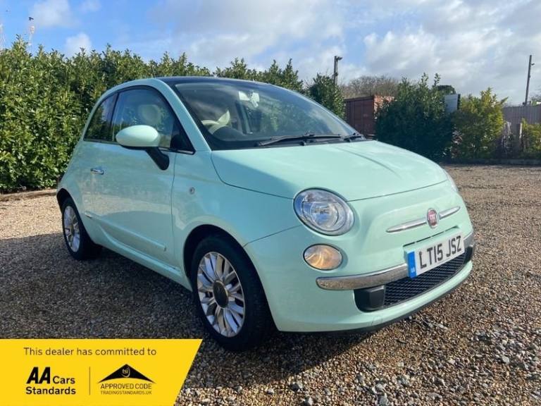 2015 Fiat 500 1.2 Lounge 3dr [Start Stop] HATCHBACK PETROL Manual