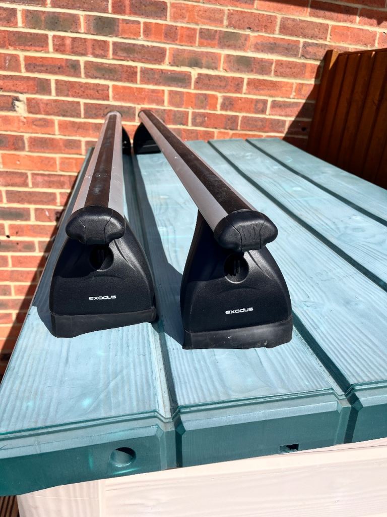 Exodus aluminium aero roof bars