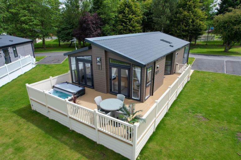 Swift Whistler Lodge in North Yorkshire  - Lodge / Caravan 