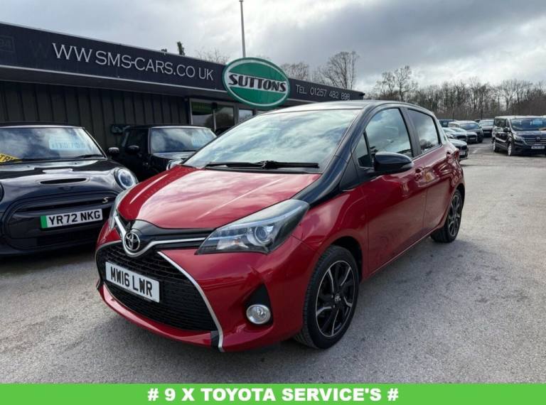 2016 Toyota Yaris 1.33 Dual VVT-i Design Hatchback 5dr Petrol Manual Euro 6 (99 ps) Hatchback Pet...