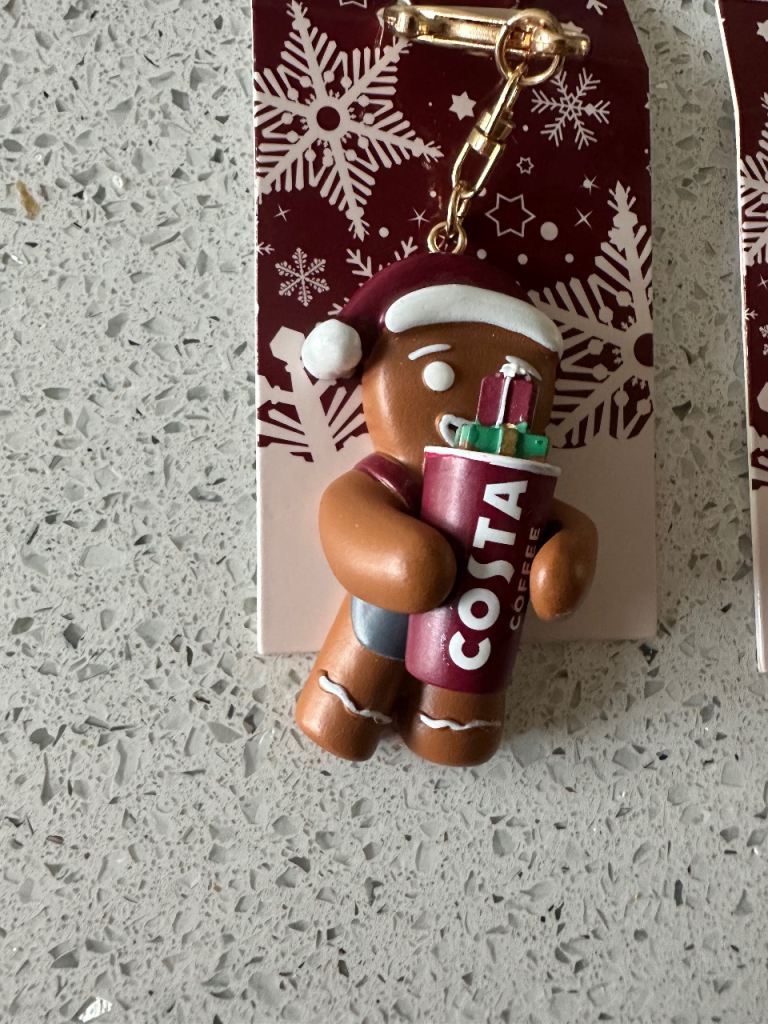 Costa Coffee collectible keyring/keychains