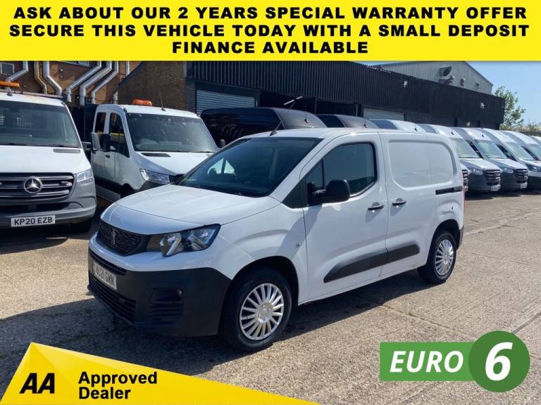 2021 21 PEUGEOT PARTNER 1.5 BLUE HDI PROFESSIONAL L1 SWB 100BHP. AIRCON. SENSORS