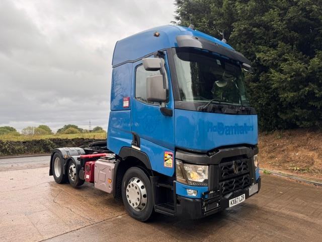 2018 Renault T460 6X2 Tractor unit pumping equipment alloy wheels