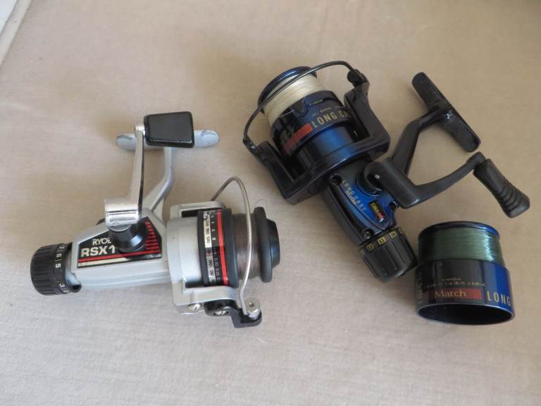 Ryobi RSX1 Fishing Reel and another reel – Good Condition