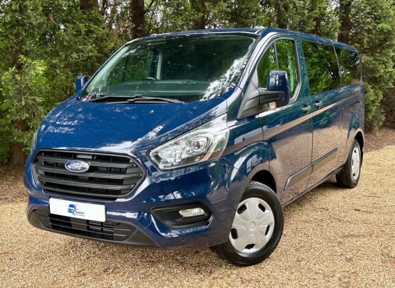2019 FORD TRANSIT CUSTOM 320 L2 LWB Kombi 9Seat Crew 2.0TDCi Eu6 No VAT FSH&Belt