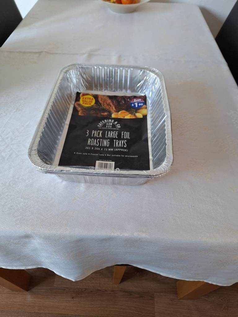 Turkey trays. 