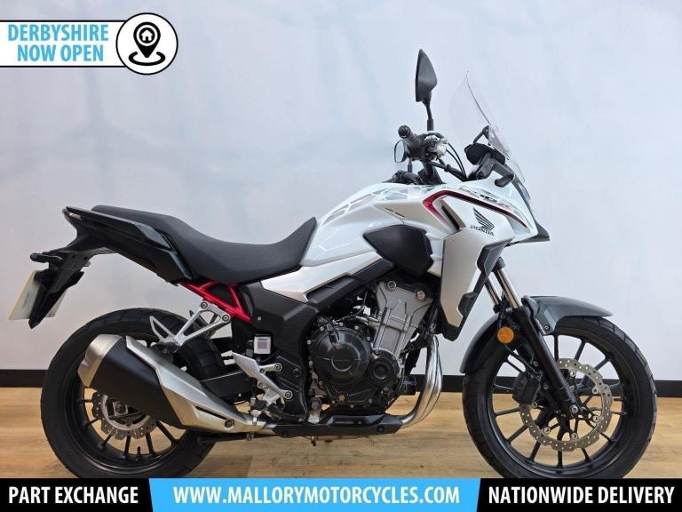 Honda CB500X 500 White 2021 - Centre Stand, ABS, Digital Display