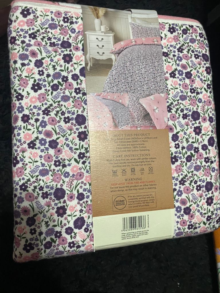 image for Stacey Solomon Reversable Duvet cover sets Superking,king.Double Bnwt 