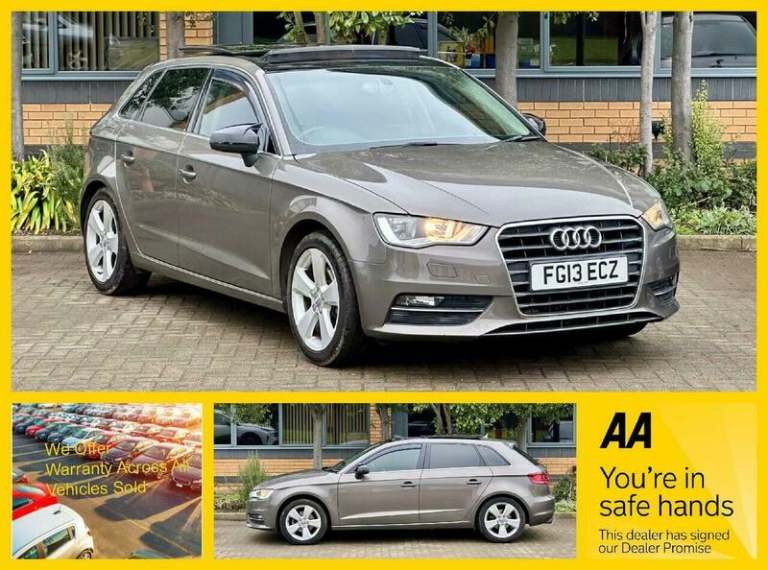 2013 Audi A3 1.4 TFSI Sport Sportback Euro 5 (s/s) 5dr HATCHBACK Petrol Manual