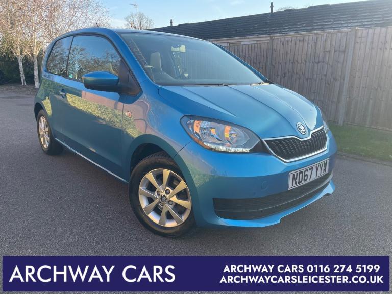 2018 Skoda Citigo 1.0 MPI SE Hatchback 3dr Petrol Manual Euro 6 (60 ps) Petrol