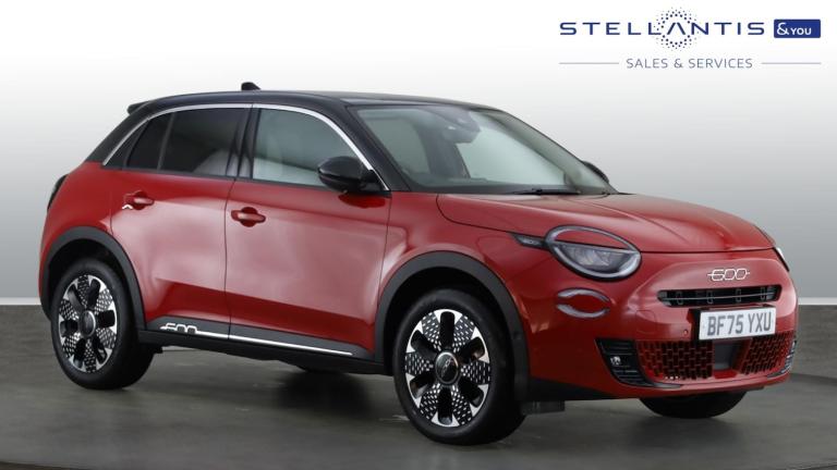 2025 Fiat 600 1.2 MHEV La Prima SUV 5dr Petrol Hybrid e-DCT Euro 6 (s/s) (136 ps) SUV Hybrid Auto...