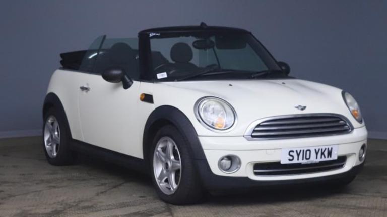 2010 MINI Convertible 1.6 One 2 Door CONVERTIBLE Petrol Manual