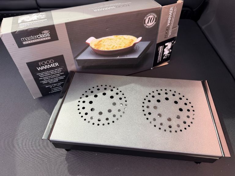 Masterclass Food Warmer with Candle Holder - As Good As New