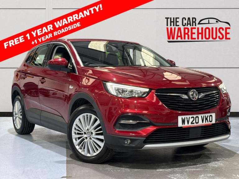 2020 Vauxhall Grandland X 1.2 Turbo Business Edition Nav 5dr Manual Hatchback Petrol Manual