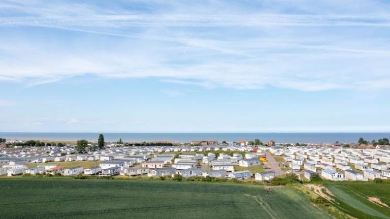 Large 2 bedroom Static Caravan For Sale with Patio Doors