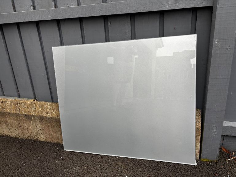 Large Silver splashback - Good Condition
