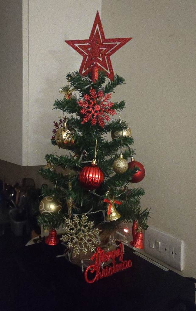 Mini Christmas Tree with Decorations