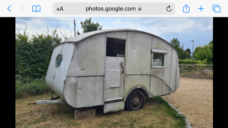 1940’s vintage/Classic caravan