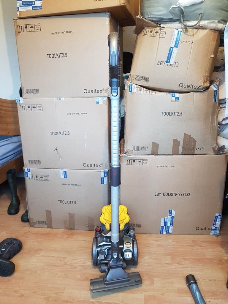 yellow dyson DC19 filters washed and dried Cylinder Hoover bagless Floor 1 w