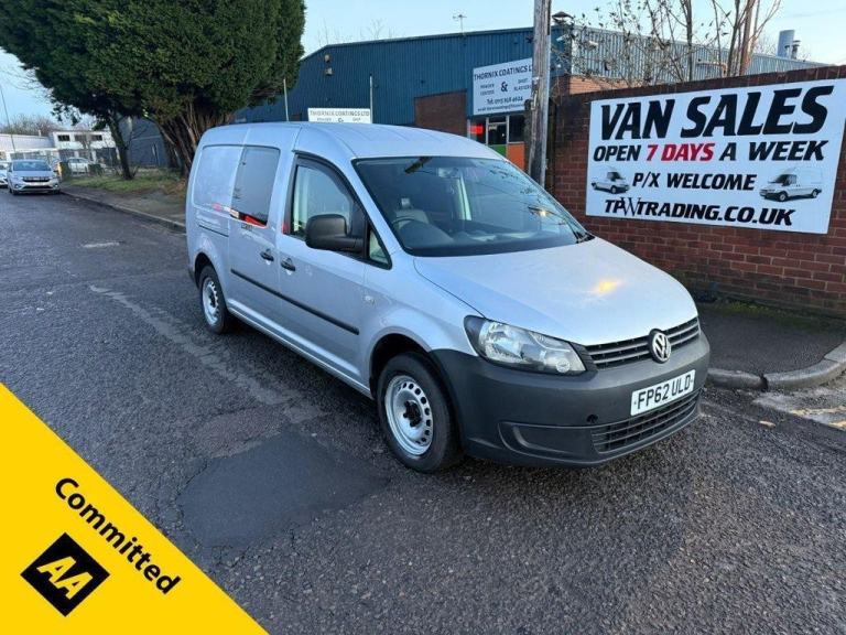 2012 62 VOLKSWAGEN CADDY MAXI 2.0 TDI C20 MAXI COMBI VAN 5DR DIESEL MANUAL FWD (