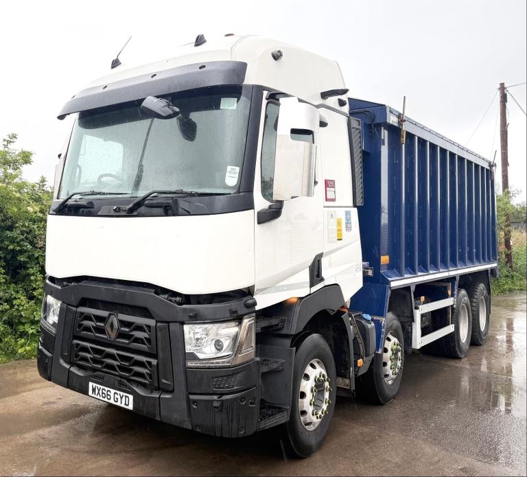 2017 RENAULT VOLVO C430 8X4 BULK TIPPER HIGH CAB SLEEPER A/C 32 TON EURO-6