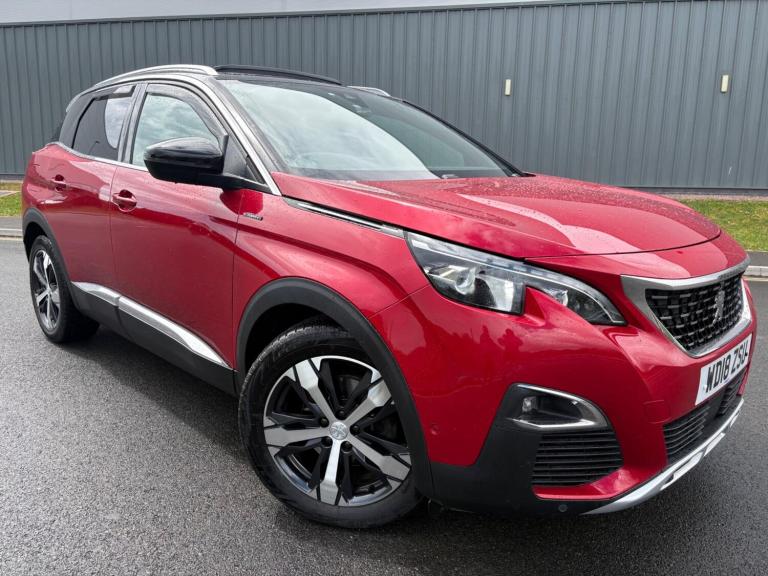 2018 Peugeot 3008 1.2 PureTech GT Line 5dr HATCHBACK PETROL Manual