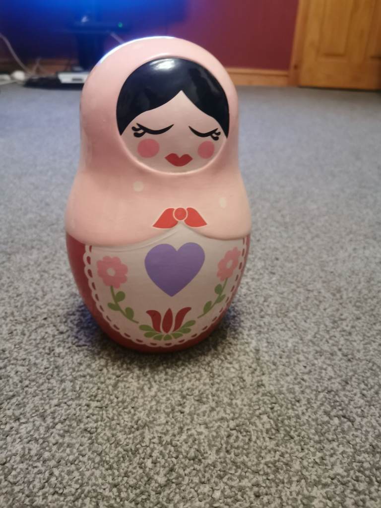 Russian Doll piggy bank