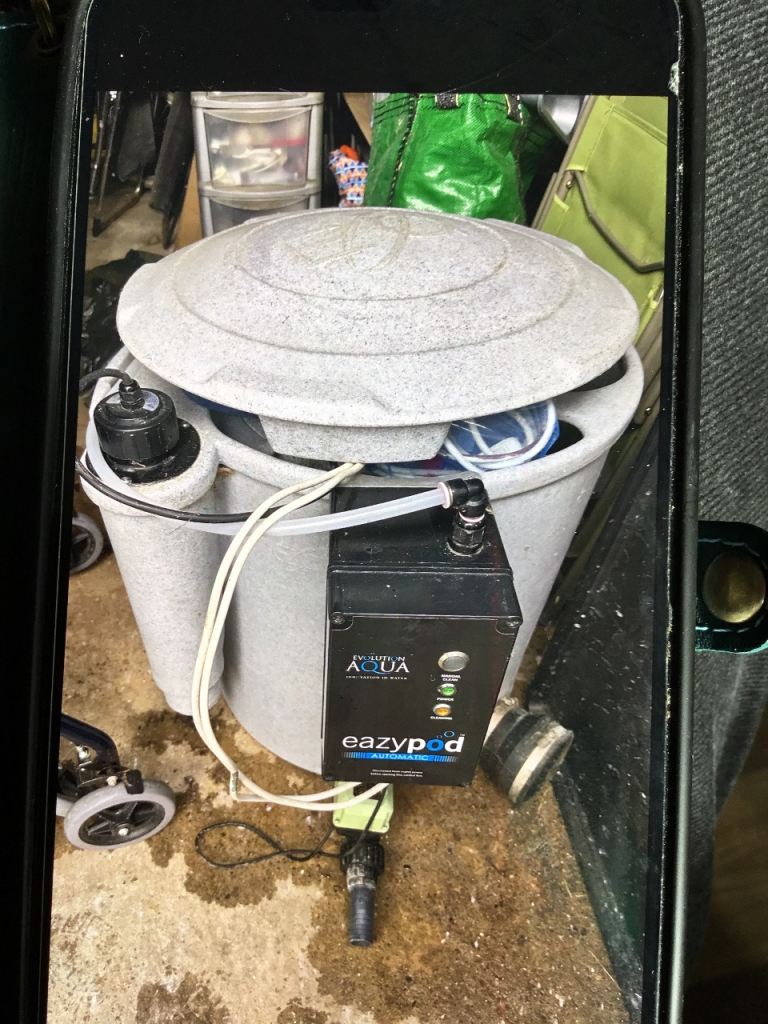 Automatic Easy pod koi filter 
