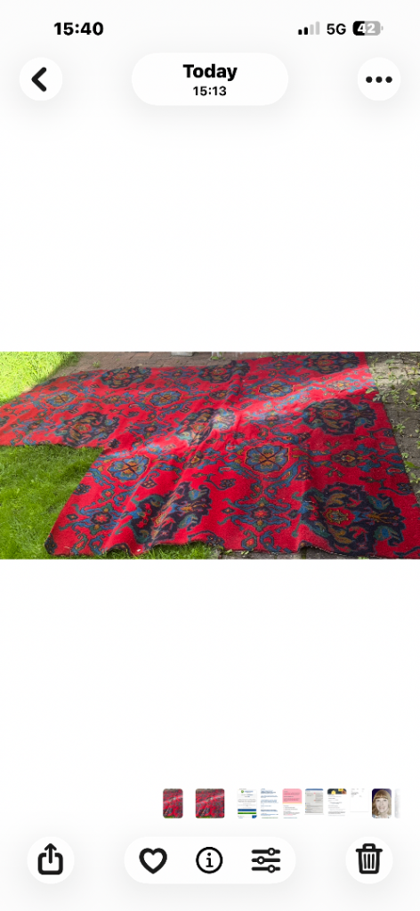 Used Axminster Carpet