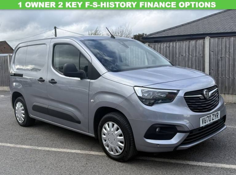 2021 Vauxhall Combo 1.5 Turbo D 2000 Sportive Panel Van 4dr Diesel Manual L1 H1 Euro 6 (s/s) (1 P...