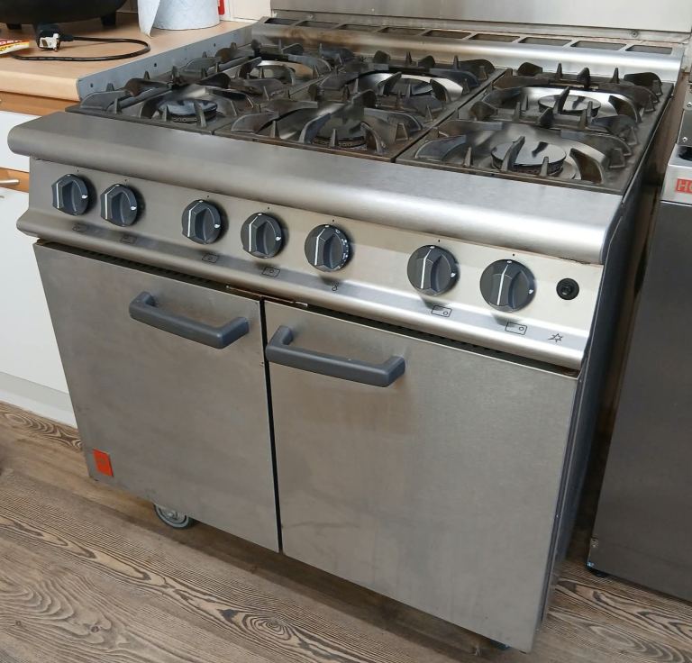Falcon Dominator Plus G3101 6 Burner LPG Commercial Range Cooker