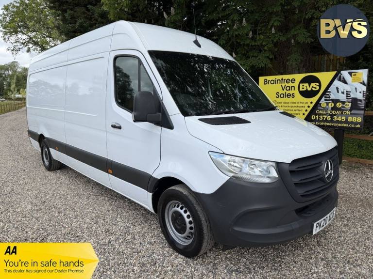 2020 Mercedes-Benz Sprinter 2.1 314 CDI Panel Van 5dr Diesel Manual RWD L3 H2 Euro 6 (143 ps) Pan...