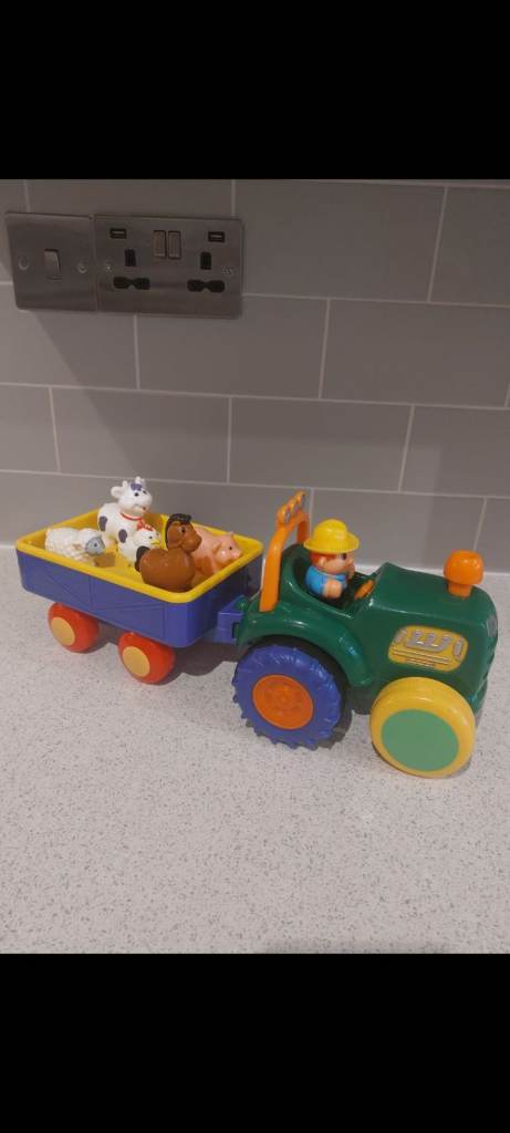 Big Steps Old MacDonald Tractor Playset 🐄
