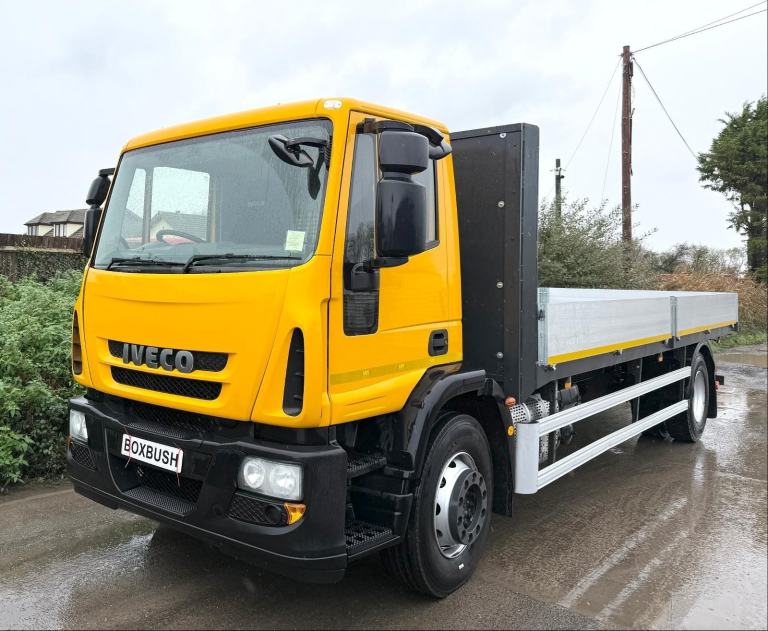 2018 IVECO EUROCARGO 180-250 ALLOY DROPSIDE SCAFFOLDING EURO-6 ULEZ 124,000 MILE