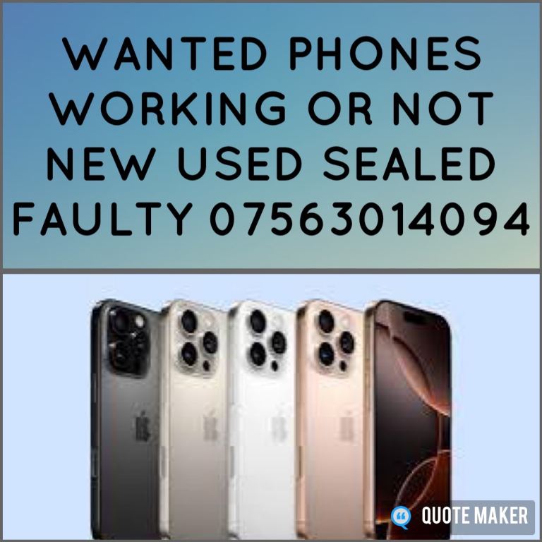 CASH PAID FOR IPHONE 17 PRO MAX 17 PLUS 17 AIR 16 15 PLUS 14 128gb 256gb 512gb 1TB 2TB NEW USED ANY