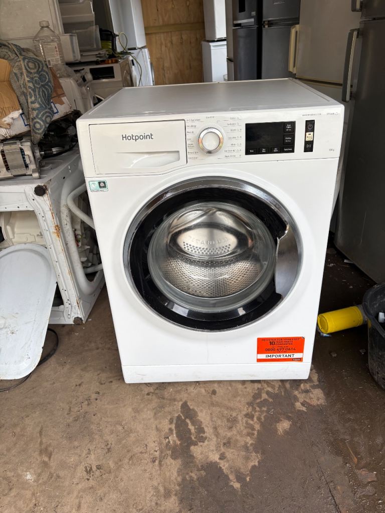Hotpoint inverter motor LB2006TRF washing 10kg drum machine—free delivery